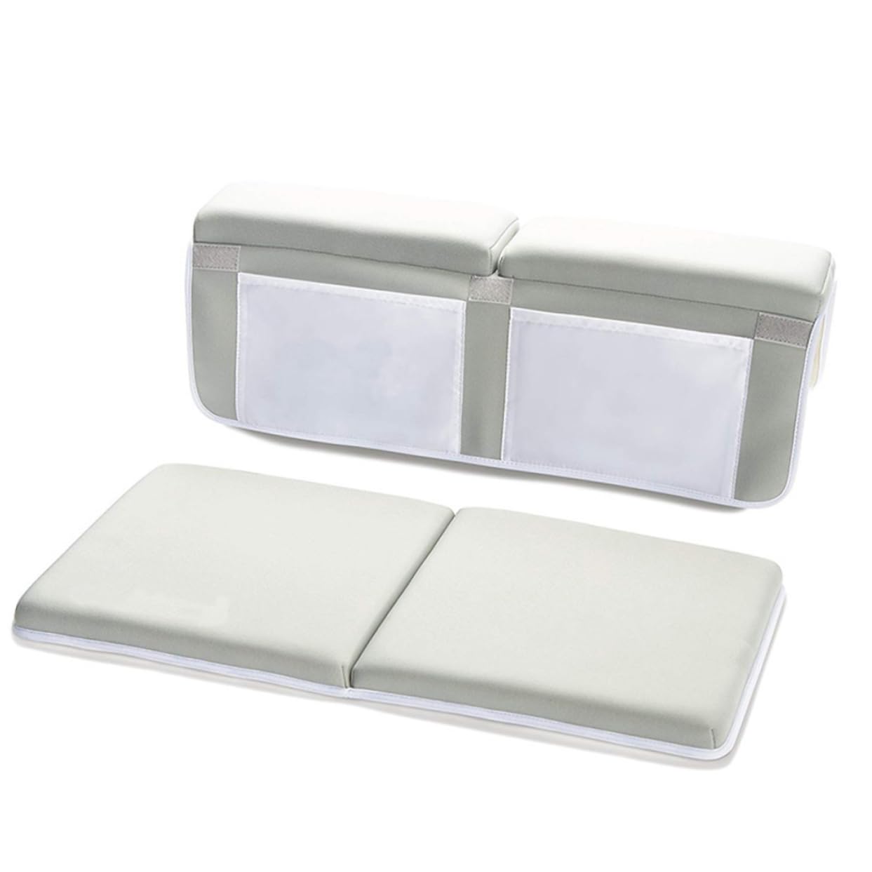 Tapis de bain antidérapant Cabilock avec ventouse puissante et poches de rangement