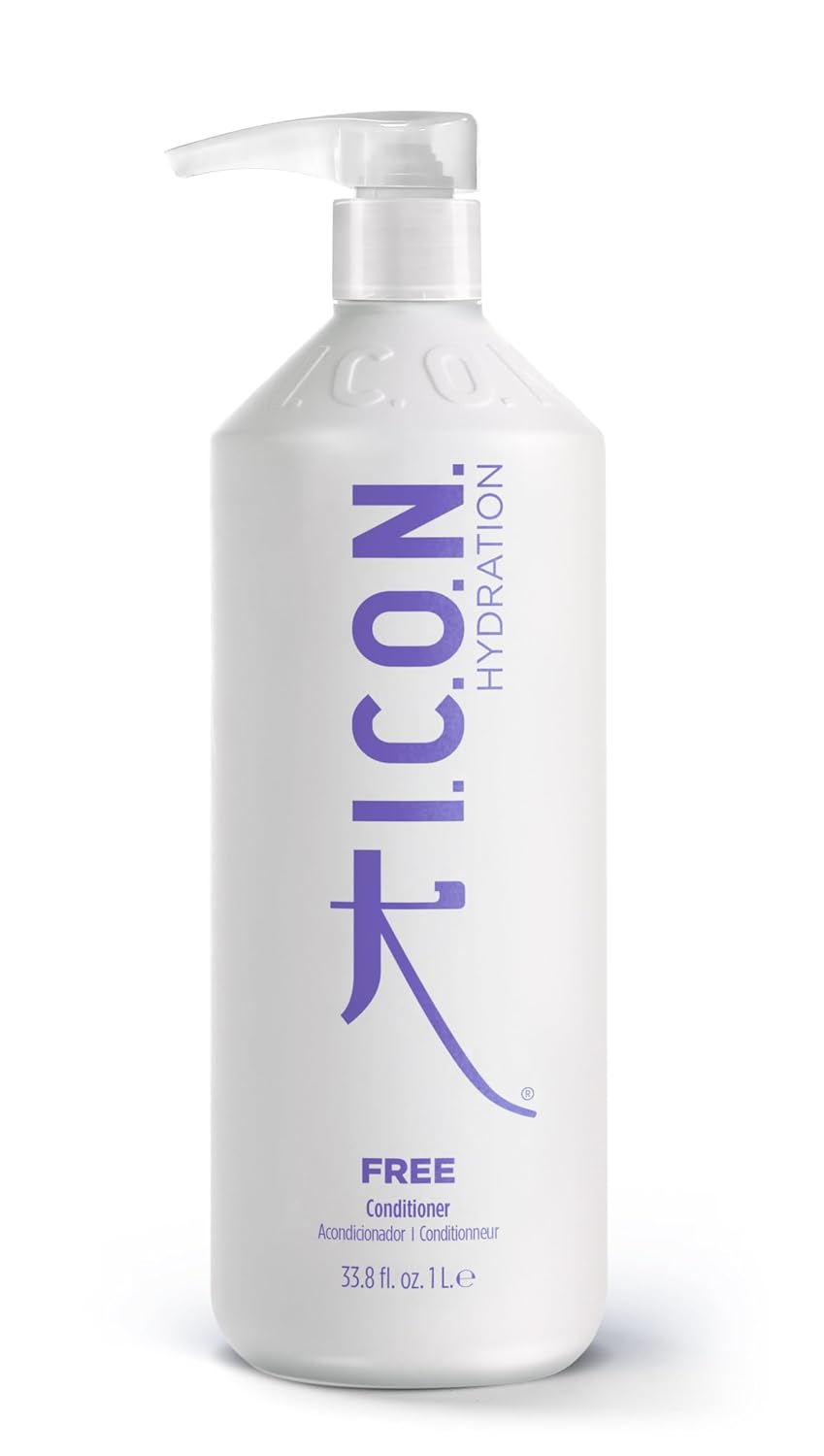 I.C.O.N. Free Moisturizing Conditioner, Salon-Quality Hair Care, 33.8-Ounce Bottle