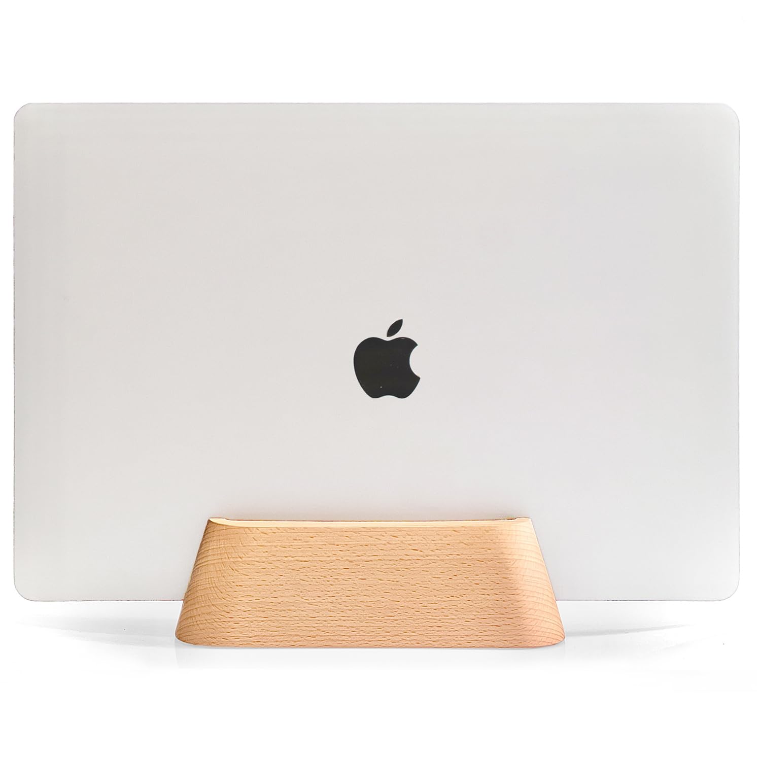 ZMARKRAFT Vertikaler Laptop Ständer Aus Holz - Verstellbarer MacBook Halter Ohne Werkzeug