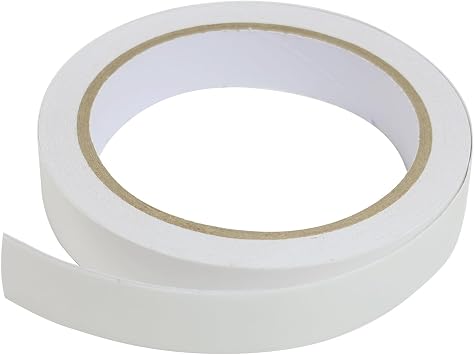 18mm X 10m Melamine Edge Banding, White Self-Adhesive Furniture Edging Strip Without Ironing Pre-Glued Veneer Tape For Furniture Restoration, Cabinet Repair ,Wooden Panels, Easy DIY Application