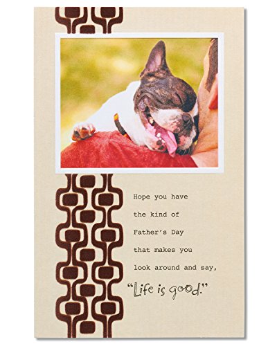 American Greetings Father's Day Card (You Deserve Life To Be Good) #TOP4