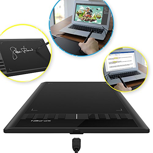 XP-PEN Star 03 V2 Grafiktablett, 10''x6 Zeichentablett, 8192 Druckstufen, 266RPS OSU Tablet,...