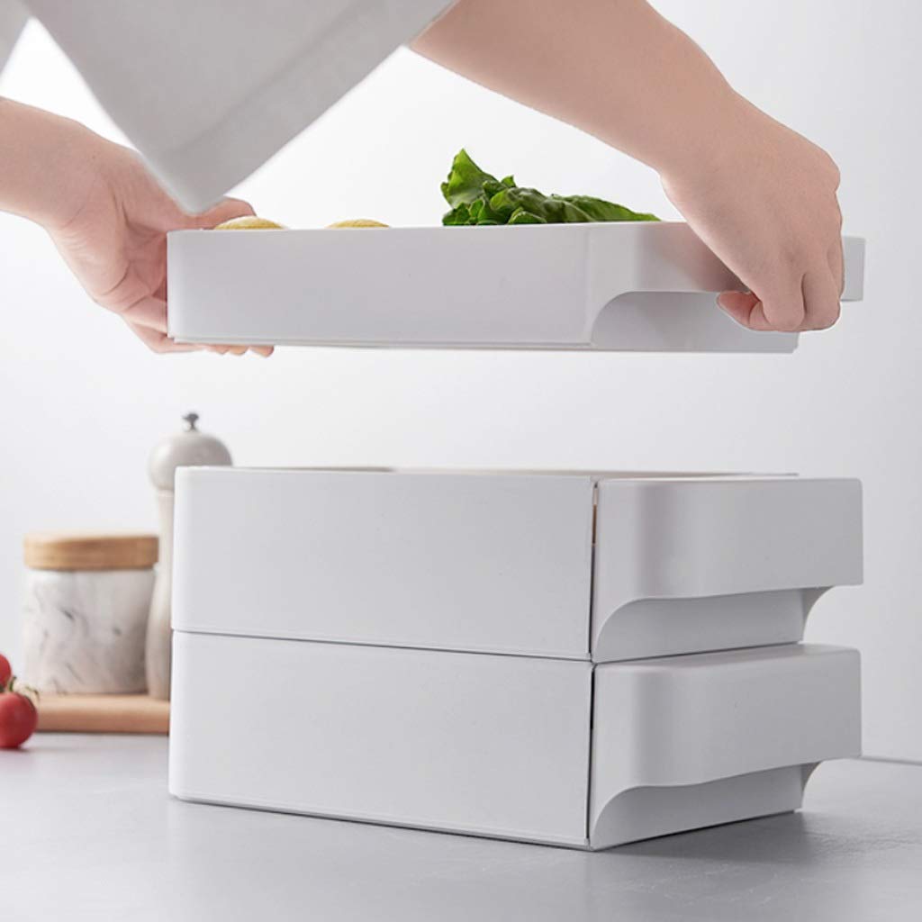 Eier-Aufbewahrungsbox, Küchen-Kühlschrank-Aufbewahrungsbox, Schubladentyp, Kunststoff-Lebensmittelbox, Kühlschrank-Aufbewahrungsbox