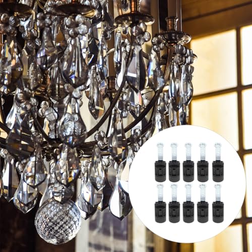 Uonlytech E14 Portalámparas ajustable para base de candelabro en pack de 10 3