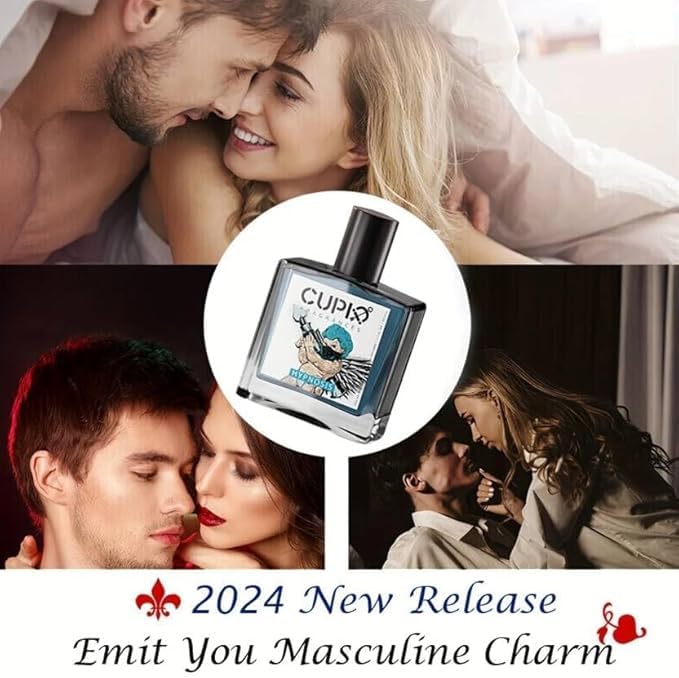 AV Herbal International - Cupid Fragrances Original Cologne for Men with Unique Scent Formula 50ml Perfume, Long Lasting Fragrances (Pack of 1) - Image 2 thumbnail