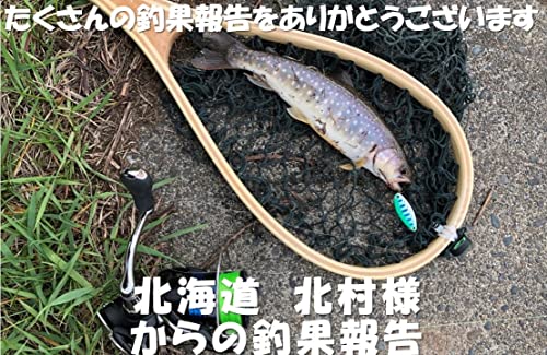 ナイトアーミー 釣具 3.5ｇ トラウト スプーン 6色入り ルアー セット 渓流 管釣り 湖 イワナ ヤマメ ニジマス ブラウン 7枚目