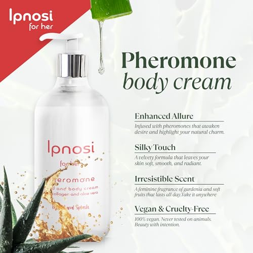 Ipnosi Pheromone Body Cream for Women, Sensual Hand & Body Moisturizer, Long-Lasting Fragrance with Essential Oils, 100% Vegan & Cruelty-Free by Natural Splash - 8.45 Fl Oz - Image 7