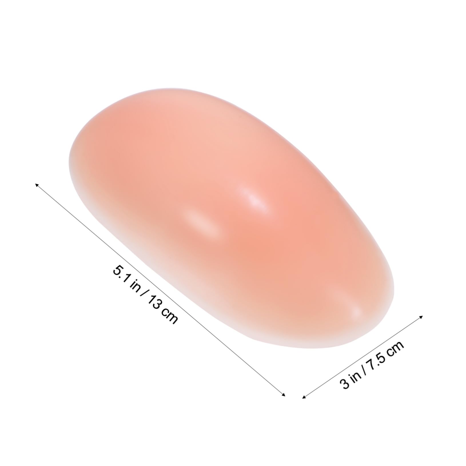 Gogogmee Shoulder Pads for Women's Costumes 4 Pairs Silicone Nonslip Shoulder Pads Adhesive for Instant Enhancement