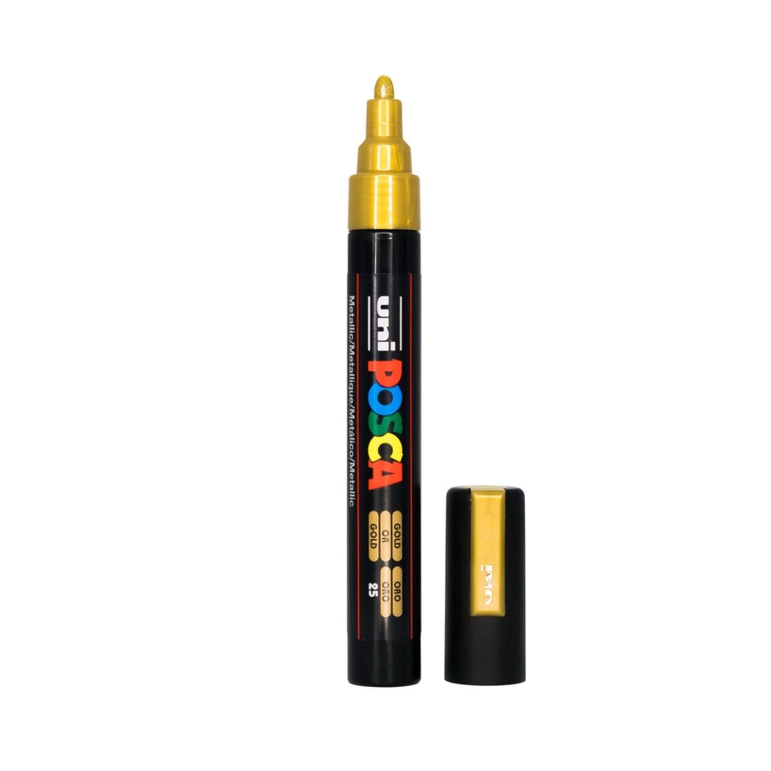 POSCA Acrylic Paint Markers - Gold - PC-5M Medium