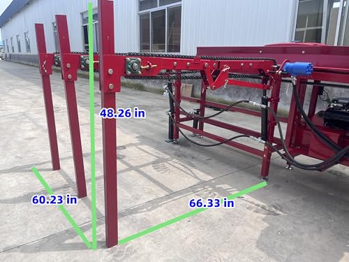 YHT 45T Firewood Processor 20HP GX630 19.6" Cut 25" Saw Hydraulic Conveyor - Image 3