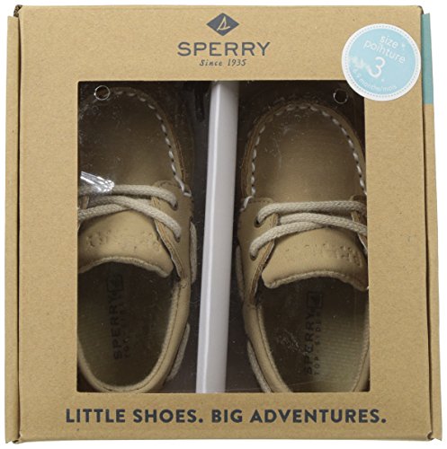 Sperry Baby Girls Intrepid Crib Boot, Linen/Oat, 1 Infant Us #TOP5