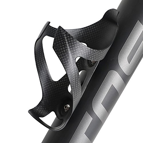 Toseek Carbon Fiber Water Bottle Cages Lightweight Bicycle Water Bottle Holder Bike Cages Brackets Matt #TOP5