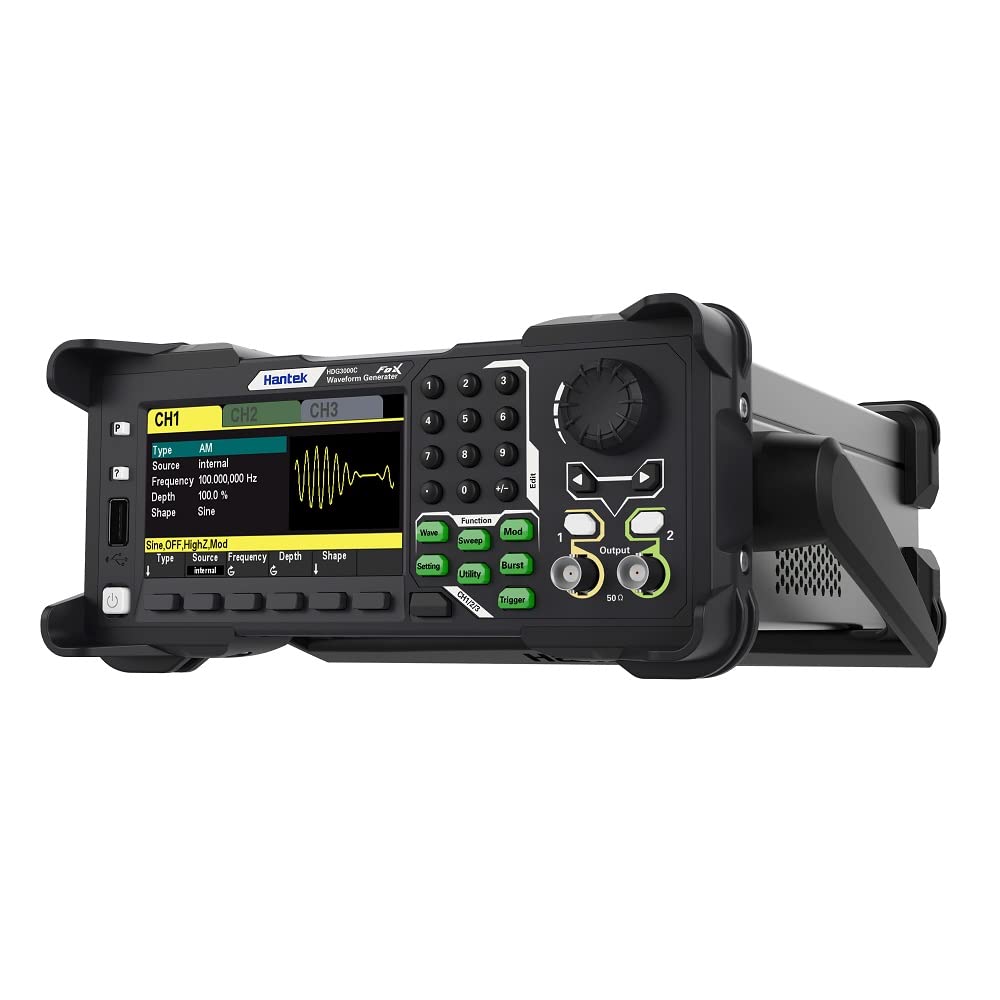 Hantek funktionsgenerator HDG3023C HDG3043C HDG3063C HDG3083C HDG3103C DDS technology. 5-in-1 generator arbitrary wellenform, pulsfunktion harmonic frequency (HDG3083C)