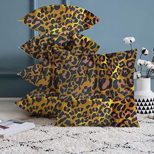 Cottington Lane Hotel Quality Premium Fibre Soft Filler Cushion_Lepard Print_24x24_Pack of 5 (B0D5HVDCH5) Amazon Price History, Amazon Price Tracker