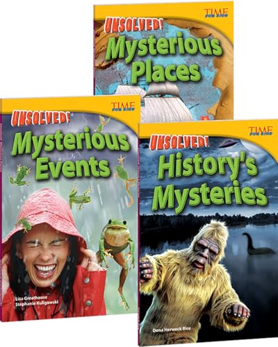 TIME FOR KIDS(r) Nonfiction Readers Unsolved Mysteries Set of 3