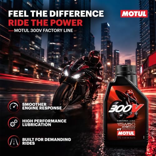 Motul Store Motul 300V 15W-50 1L Ester Core Synthetic Engine Oil - Image 5