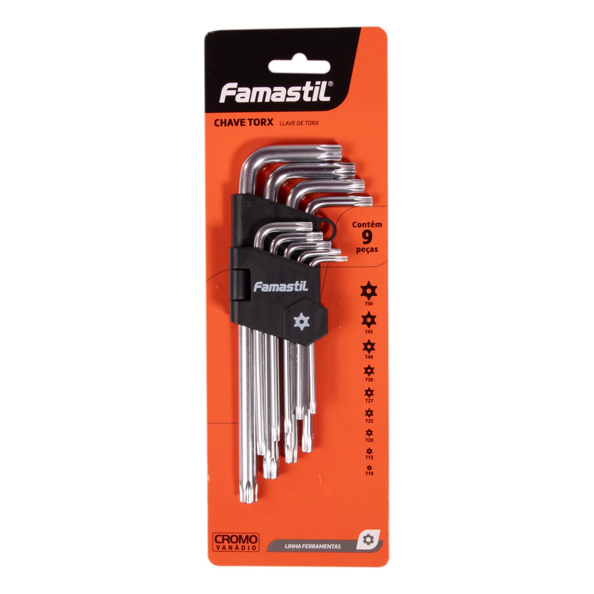 Facom 89txa. 40 Torx Driver T Handle, Red/Black 40