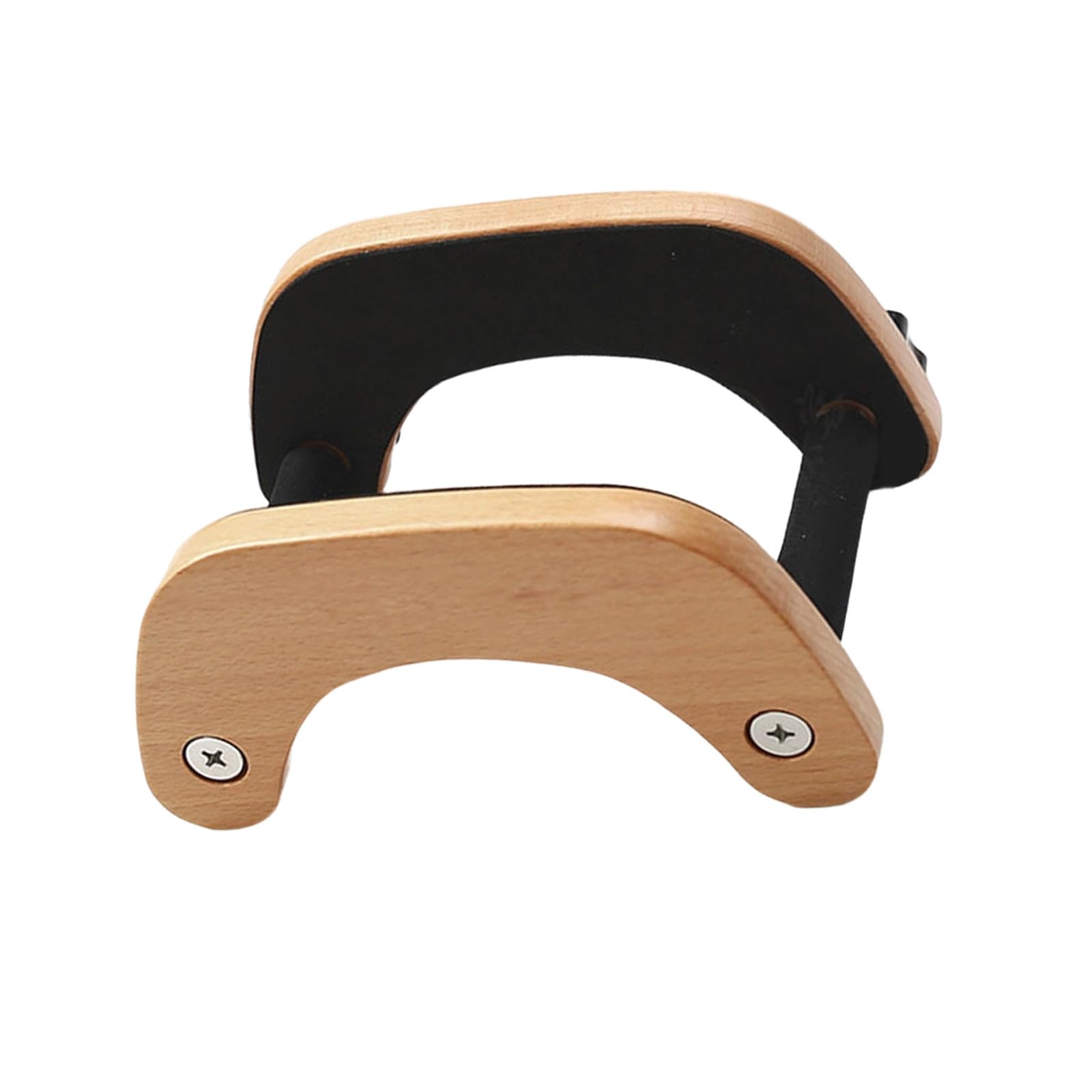 Zxfdsfdbnm Natural Wood Guitar Rack Easy Assembly Acoustic Instrument Holder Stable for Home Studios or Stage Sturdy Guitar Stand