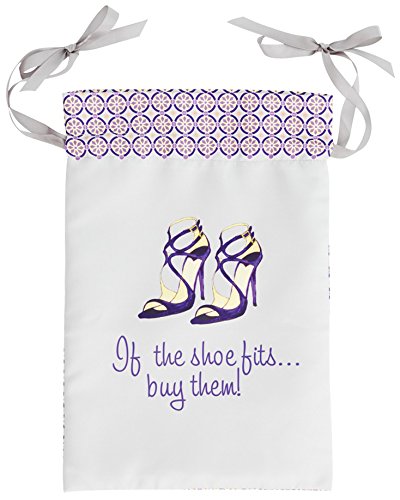Danielle High Heels Travel Shoe Bag, Gray