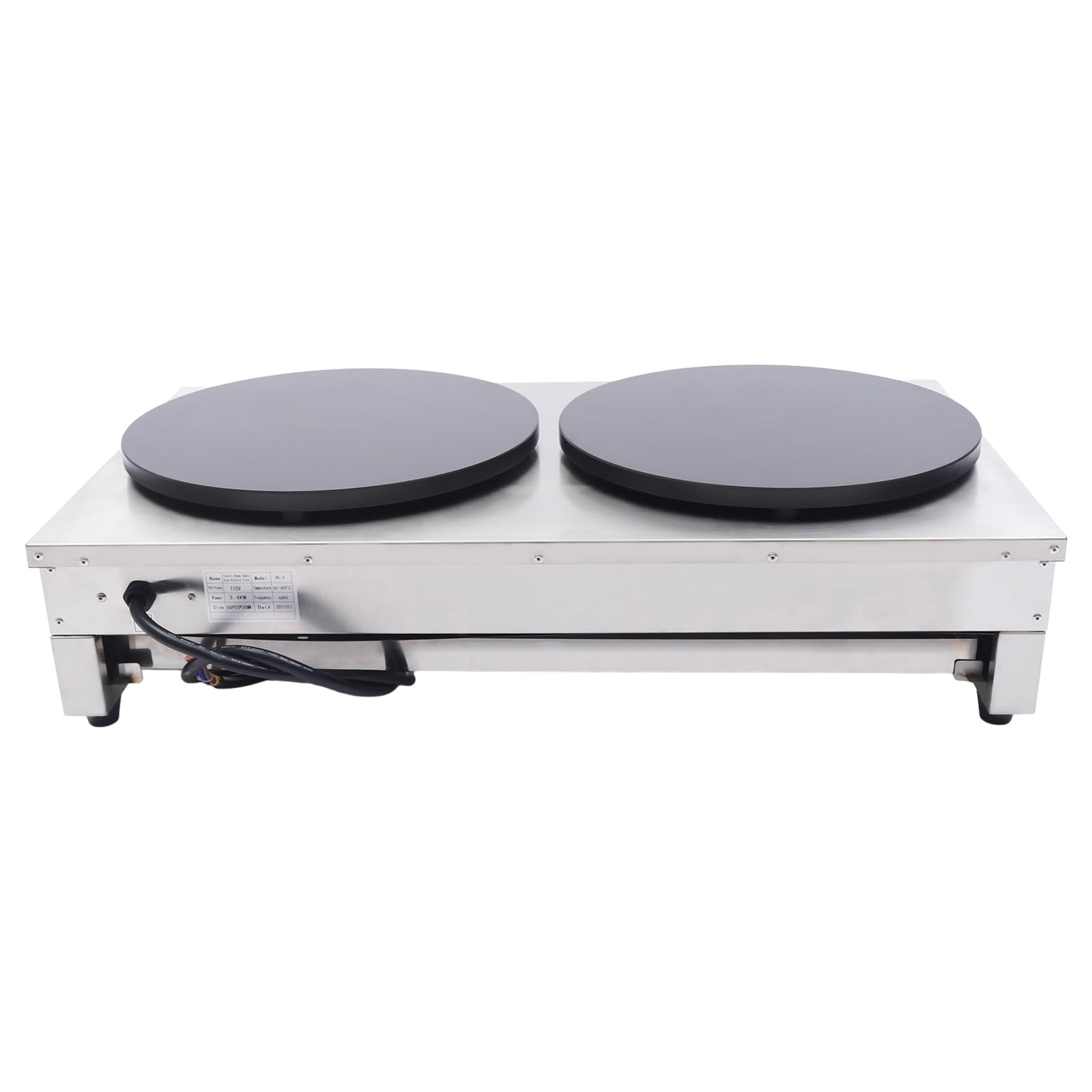 Electric Pancake Maker Nonstick Plate Crepe Making Baking Machine Even And Efficient Heating Easy To Use Good Heat Dissipation Accurate Temperature Control Indicator Lights Kitchen Convenience Store