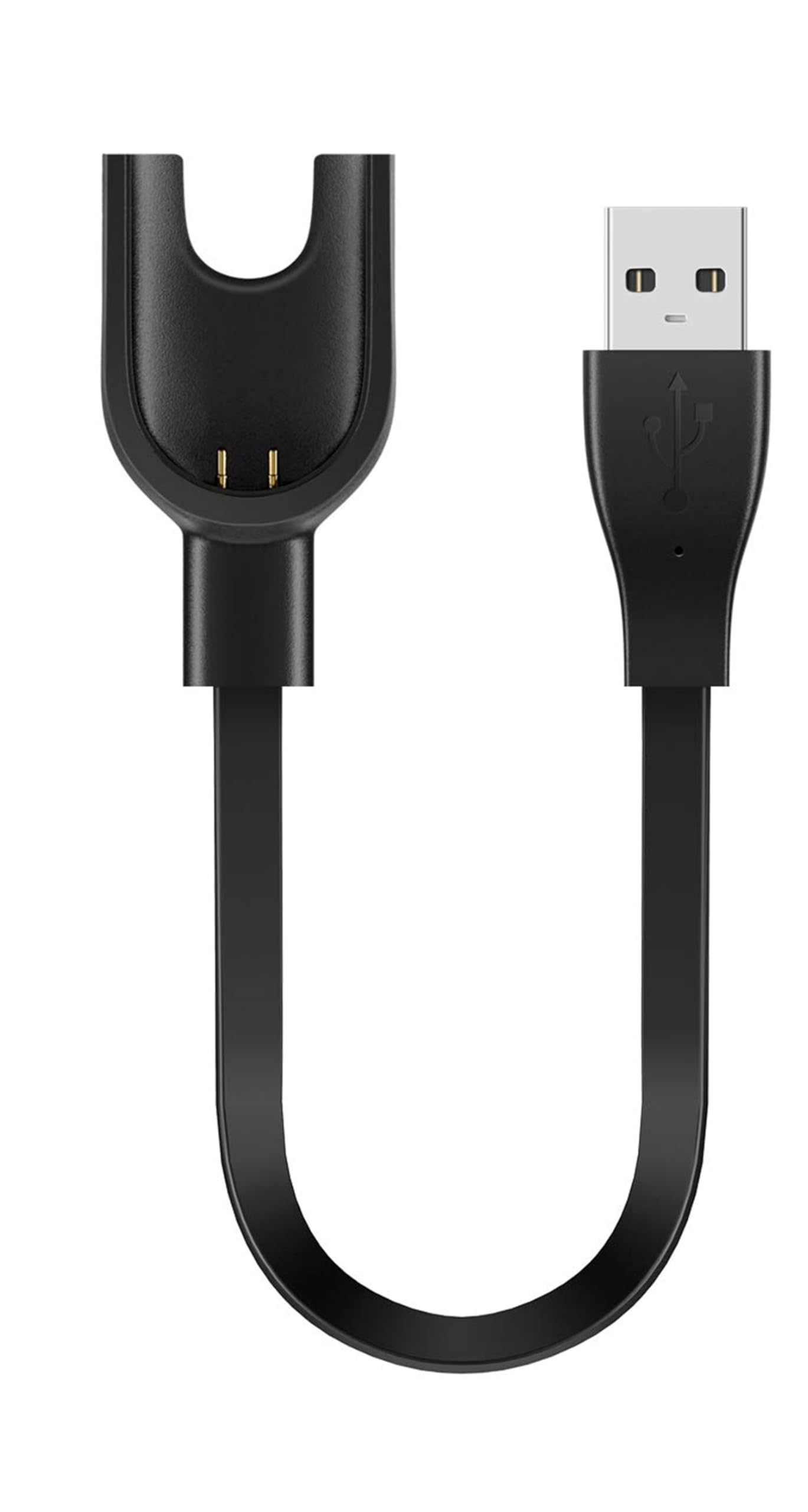 Sounce Mi Band 3 / 3i USB Adapter Power Charger Charging Cable Dock Charger Compatible for Xiaomi Mi Band 3 /3i Smart Bracelet- Black