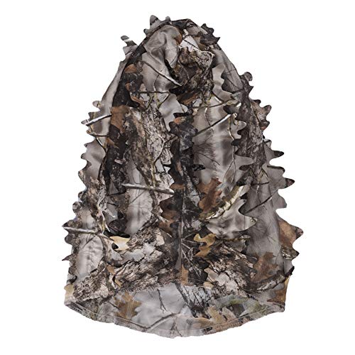 Loogu Ghillie Face Mask 3D Leafy Ghillie Camouflage Full Cover Headwear Hunting Accessories #TOP2