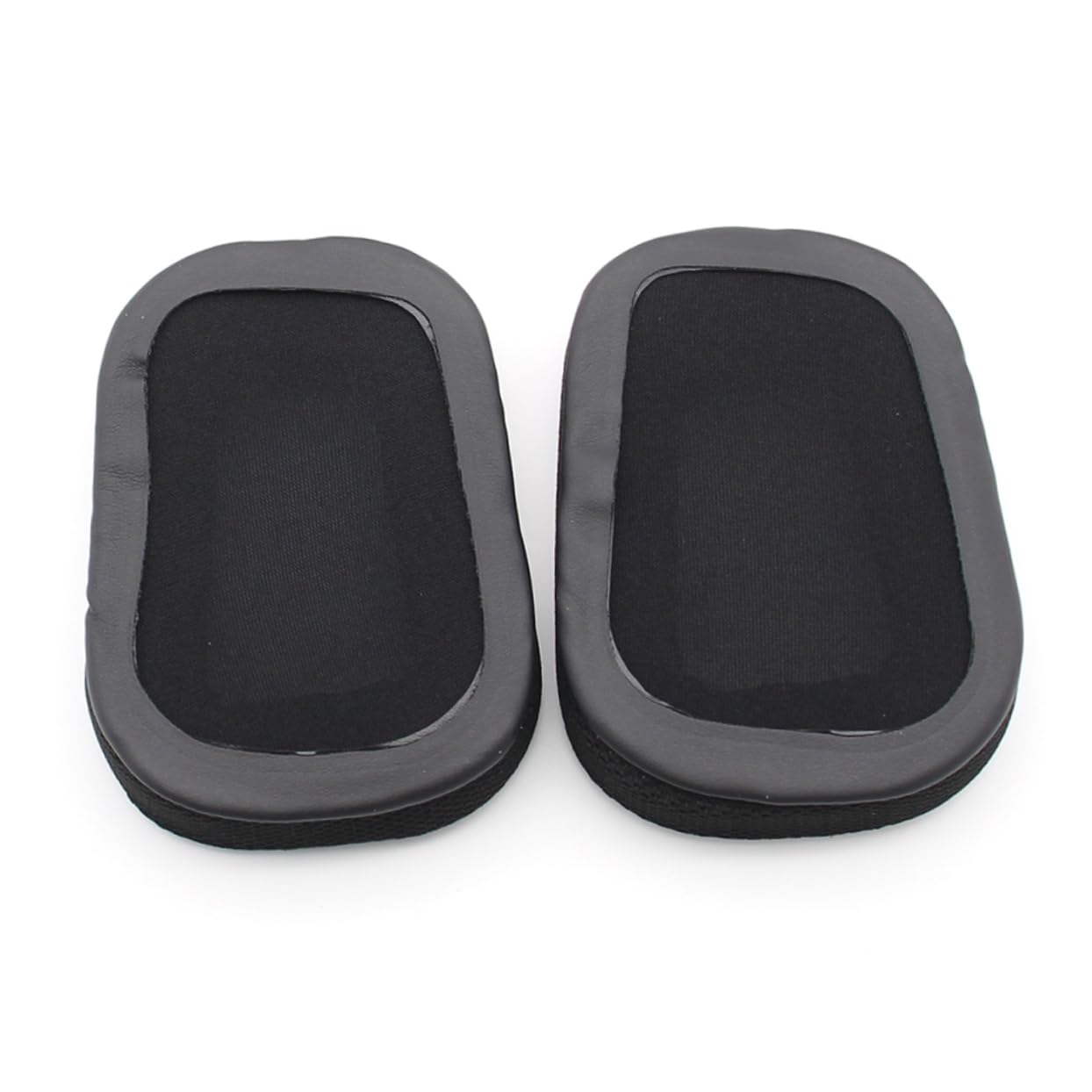 DOITOOL 3piezas Almohadillas De Repuesto Suede para Auriculares Cojines Transpirables y Cómodos para Gaming Negro