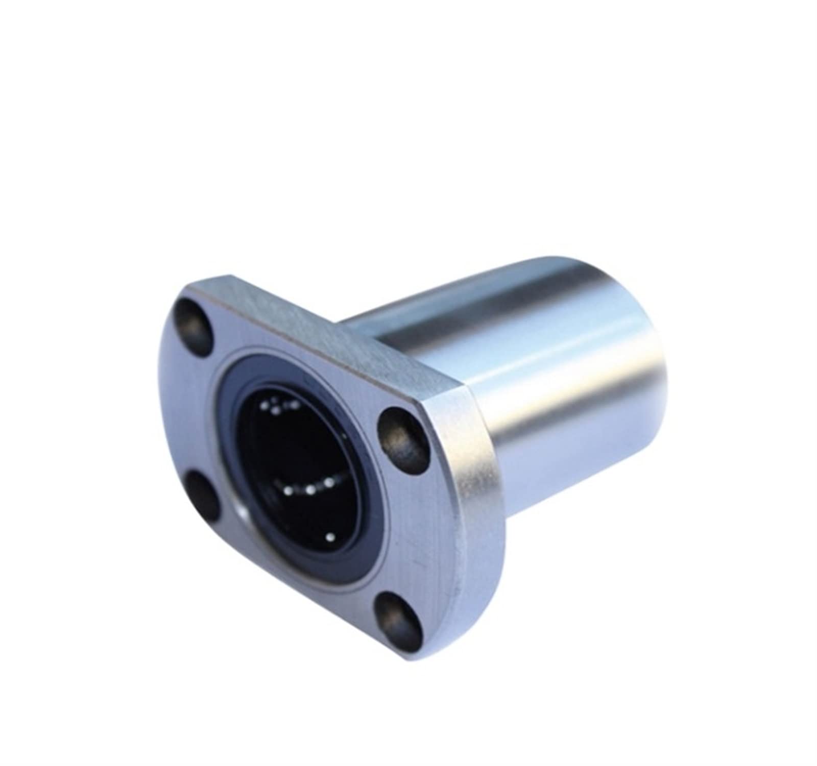 Parti di Attrezzature meccaniche con Cuscinetti a 4pcs LMH8UU Cuscinetto lineare Flangia 8mm Flangia Cuscinetto Movimento lineare Parti CNC