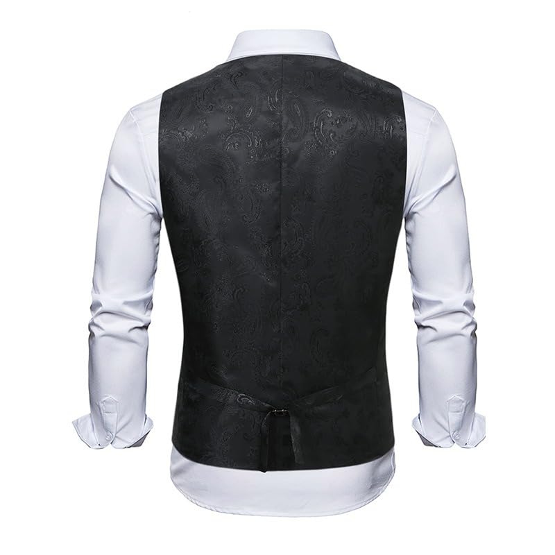 Men's Vest Autumn Winter Business Casual Slim Fit Office Sleeveless Sleeveless Top4