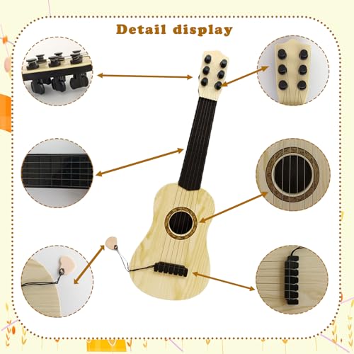 Blvochnnt BW7Y2 Kids Toy Guitar 6 String,17 Inch Mini Baby Guitar thumb #1