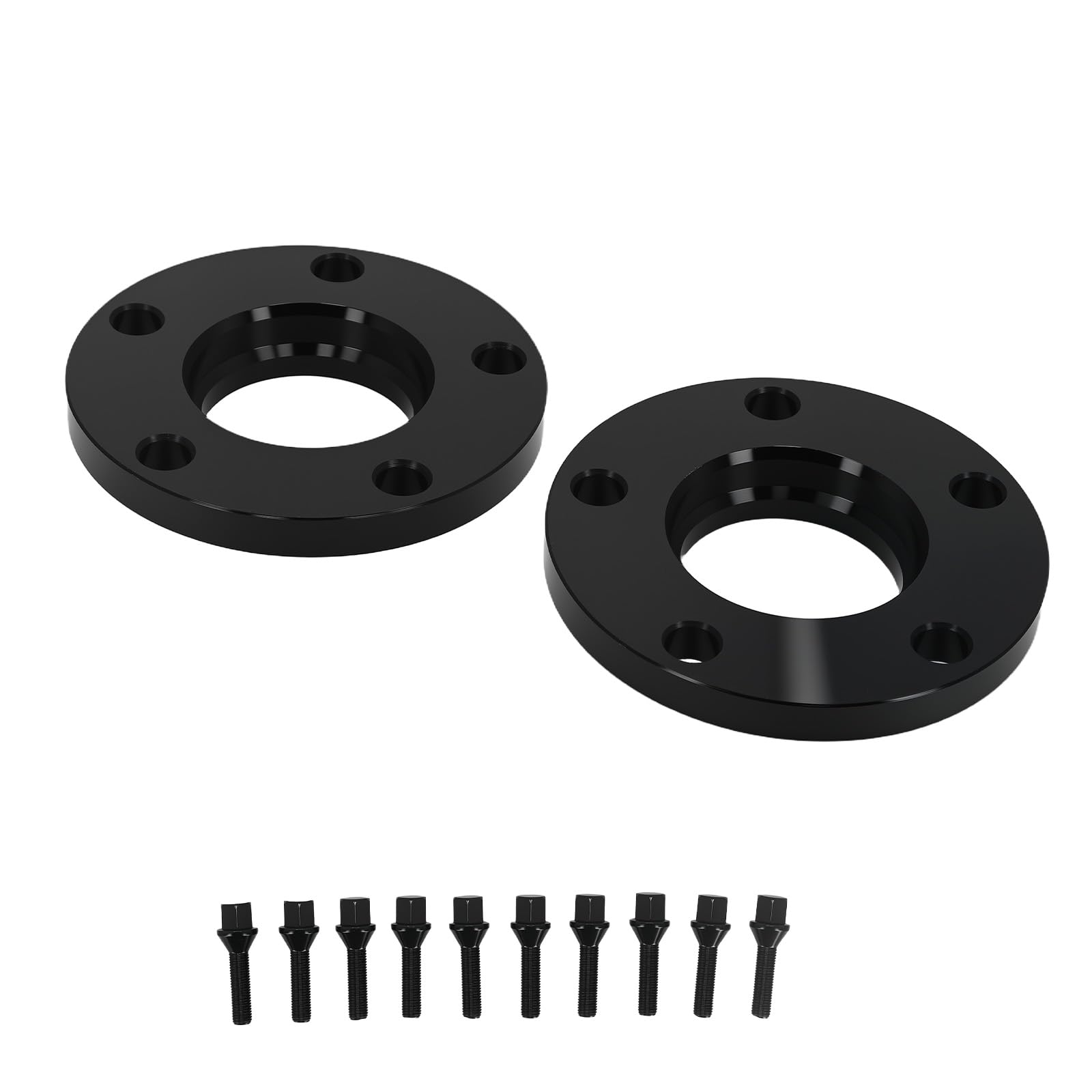 maXpeedingrods Lot de 2 élargisseurs de voie de 15 mm avec vis de roue M12 x 1,5 pour BMW Série 1, Série 3 (E36/E46/E90), Série 5, 6, 7, X1, Z3/Z4, Z8 et modèles M