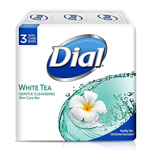 Dial Clean & Soft Glycerin Bar Soap, White Tea & Vitamin E, 4 oz bars, 3 ea (Pack of 10)