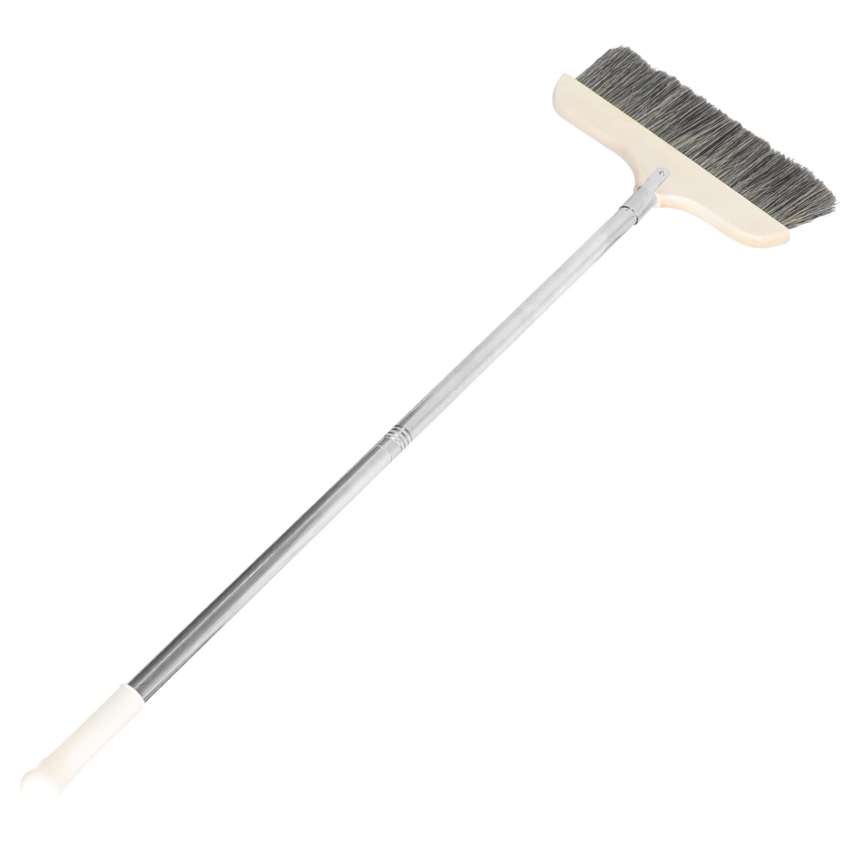 HOODANCOS Sweeping Broom Soft Bristles Kitchen Broom Foldable for Indoor Cleaning