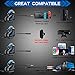 Auriculares Gaming con Micrófono para PS4 Xbox One, Efair Cascos Gaming Stereo...