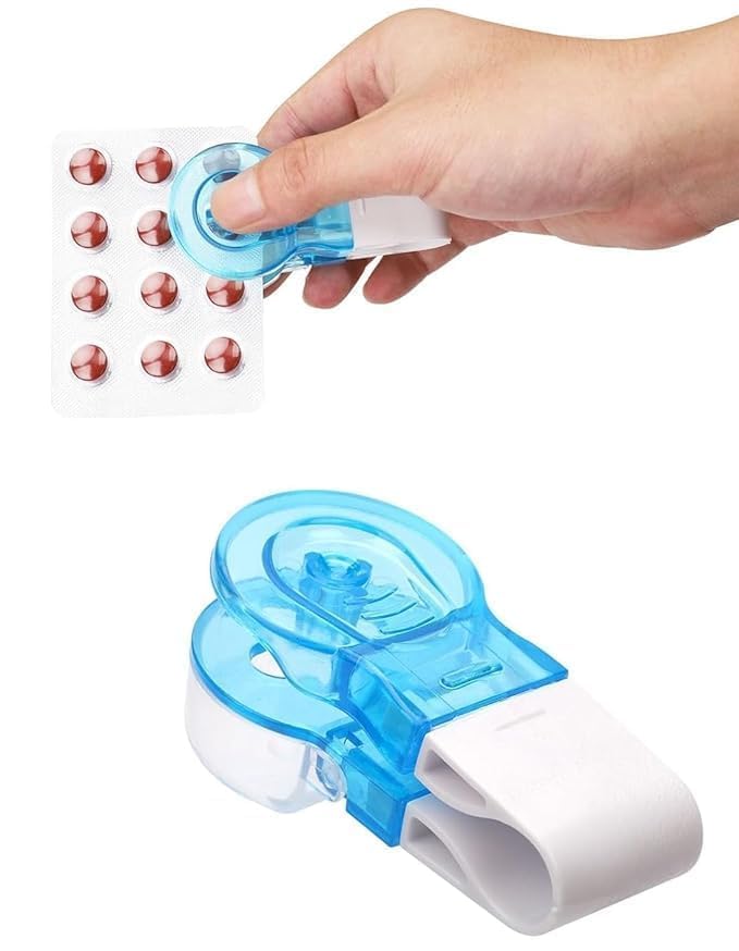 Pill Taker Medicine Organizer Pill Taker Remover - Tablet Dispenser Pill Remover Tool For Elderly People-image-11