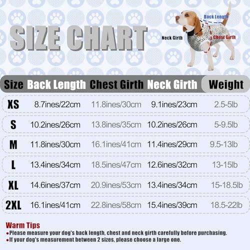 Image of FEimaX Dog Surgery Recovery Suit Female and Male Spay with Pee Hole, Pet Body Suits for Puppy After Spayed, Neuter Surgical Onesie for Small and Medium Dogs Cats, Alternative Bandages E-Collar & Cone