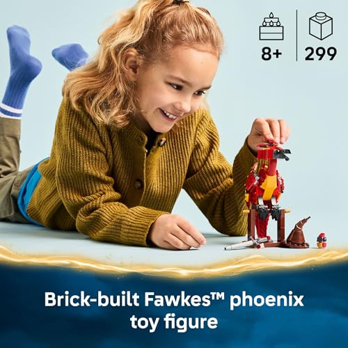 LEGO Harry Potter Fawkes: Dumbledore’s Phoenix Kids Toy - Building and Learning Toy for Pretend Play - Harry Potter Collectible for Boys and Girls, Ages 8+ - Gift Idea for Birthdays - 76448 - Image 2