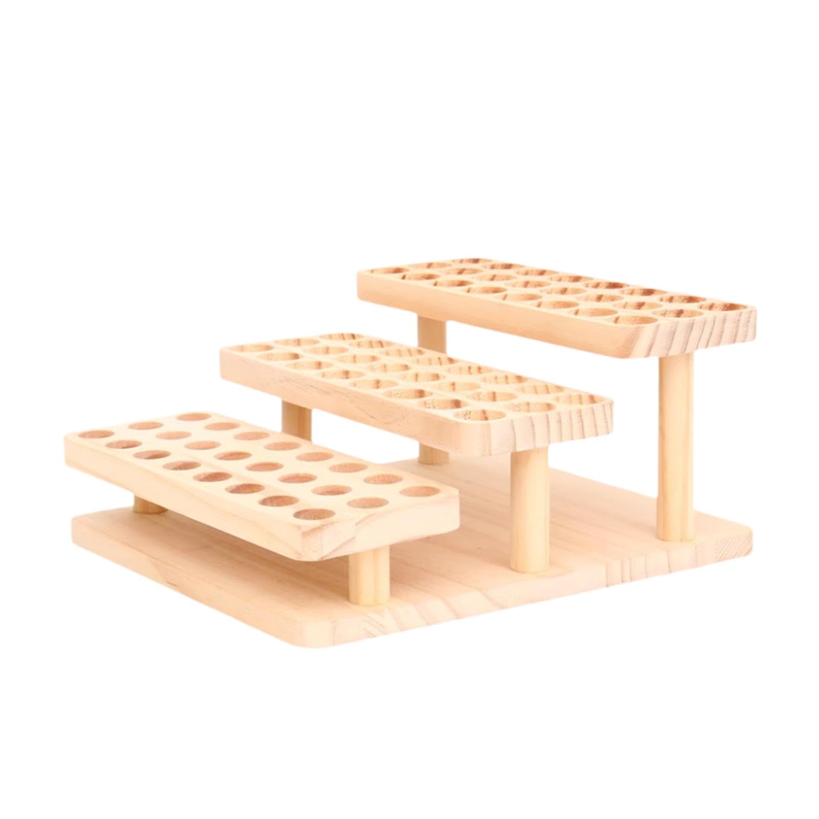 Présentoir à huiles essentielles anti-chute organisateur coiffeuse 72 flacons