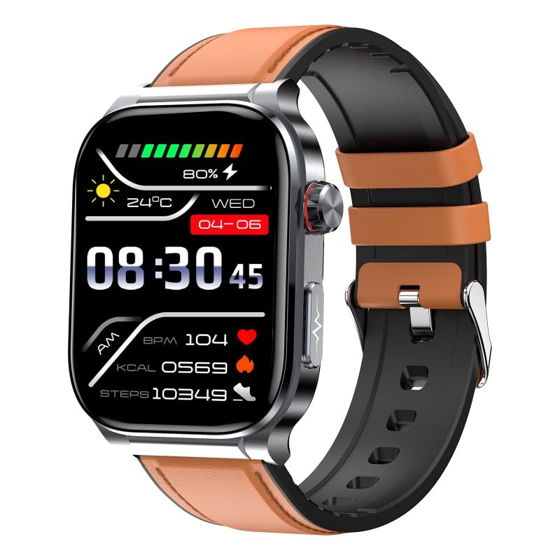 Amazon | スマートウォッチ 正規品 1.96インチ超大画面 Bluetooth5.3