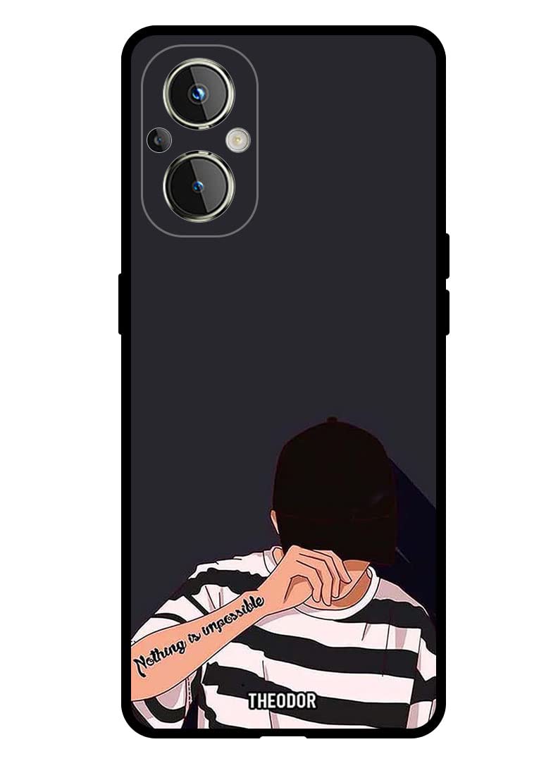 Protective Case Anti Scratch Shock Proof Bumper Cover For OnePlus Nord N20 Nothing Is Impossible 1
