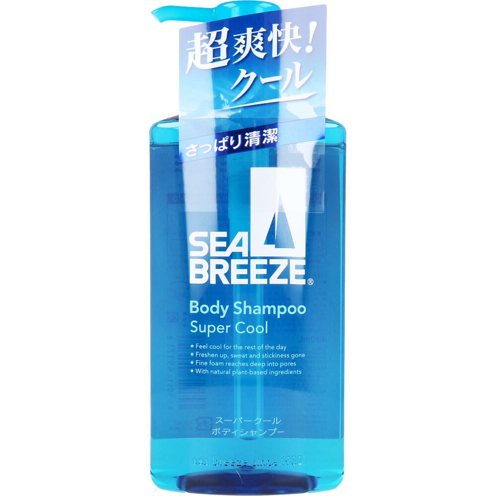 SEABREEZE(シーブリーズ) スーパークール ボディシャンプー 490mL