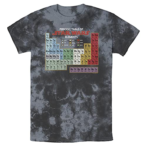 T-shirt Star Wars Periodic Table homme XL haut manches courtes noir