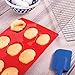Mrs. Anderson's Baking Silicone 9-Cup Madeleine Cookie Pan, Non-Stick European-Grade Silicone
