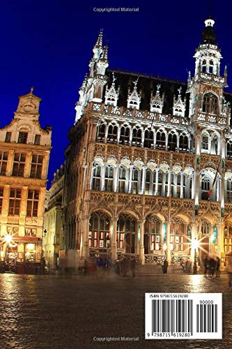 Brussels Notebook: blank lined composition journal - Image 2