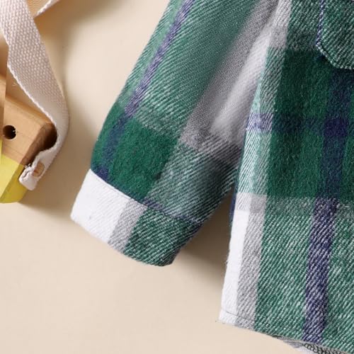 Image of Toddler Baby Boy Fall Winter Clothes Long Sleeve Plaid Hooded Sweatshirt Ripped Holes Jeans Set 1-5 Years Old