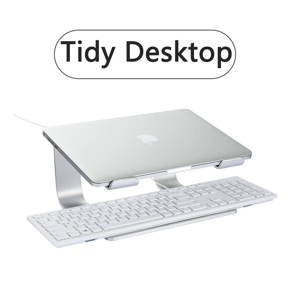 Stojak na laptopa stojak na laptopa aluminium do 13 przenośnych stojaków komputerowych stojak na biurko Notebook PC Suporte Notebook Halsters regulowany stojak na notebooka (srebrny)