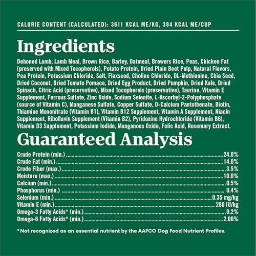 NUTRO Natural Choice Small Bites Adult Dry Dog Food Lamb & Brown Rice Recipe 2.27kg (5LB) image 6