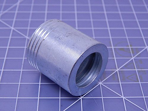 Gates 8GS1F-4 GlobalSpiral Couplings, GS Ferrule for 4-Spiral Hose, Zinc Plated Carbon Steel, 1.44