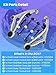 SegurVelo 6PC Front Lower Control Arm Suspension Kit for Nissan 2013–2020 Pathfinder, for Infiniti 2013 JX35, 2014–2020 QX60 – Replaces OE# K623063 K623064 K750094 K750095 ES801265 ES801266