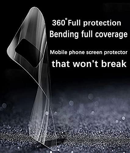 Image of Compatible For Nothing Phone 4a | Unbreakable 4 layer Transparent Hydrogel Membrane (NOT GLASS) Back Screen Guard Protector (Scratchproof /Self Healing) (Coverage-Side+Back) (Matte)